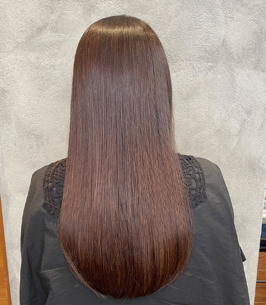 【プレミアム髪質改善ストレート】